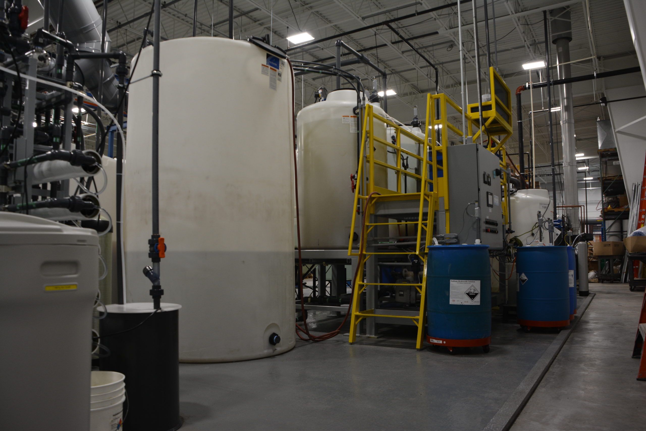 Polyethylene Waste Treatment Tanks